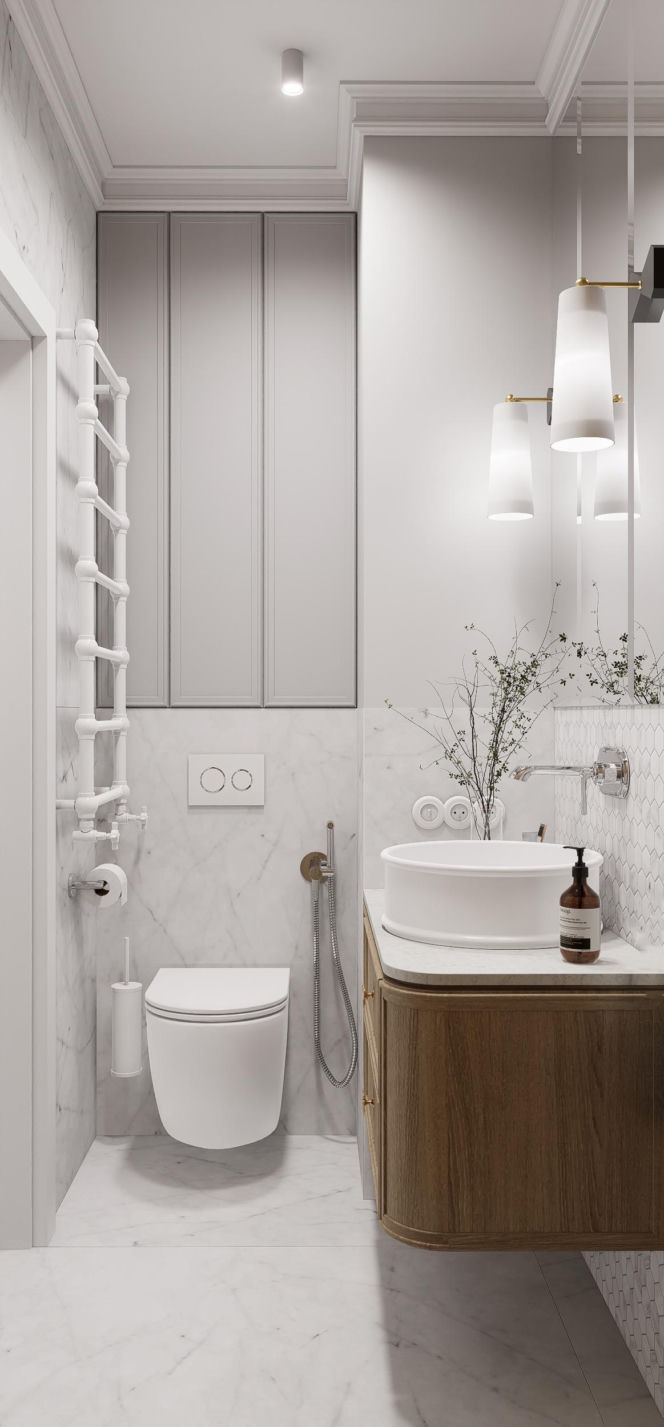 Kaszmirowe mieszkanie w gdańsku - projekt Renata Michałowicz