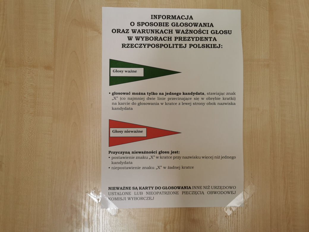 Spokojny wyborczy poranek w Ostrowie Wielkopolskim