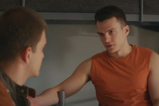 M jak miłość odc. 1947. Mateusz (Rafał Kowalski), Tomek (Chris Cugowski)