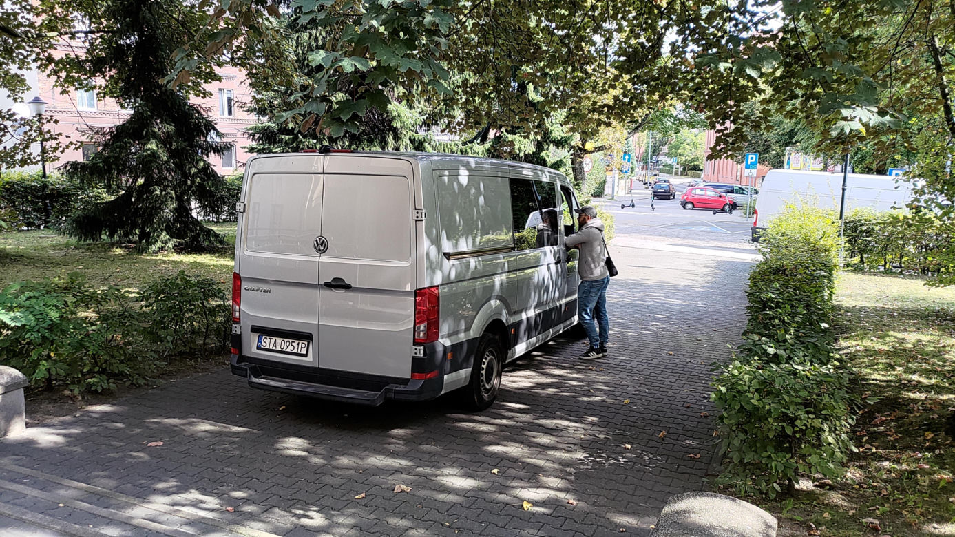 Nożownik z Chorzowa doprowadzony do prokuratury
