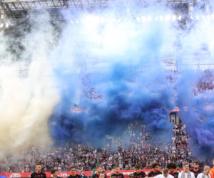 Górnik Zabrze - Lech Poznań: Zdjęcia kibiców i zawodników z meczu 8. kolejki PKO BP Ekstraklasy
