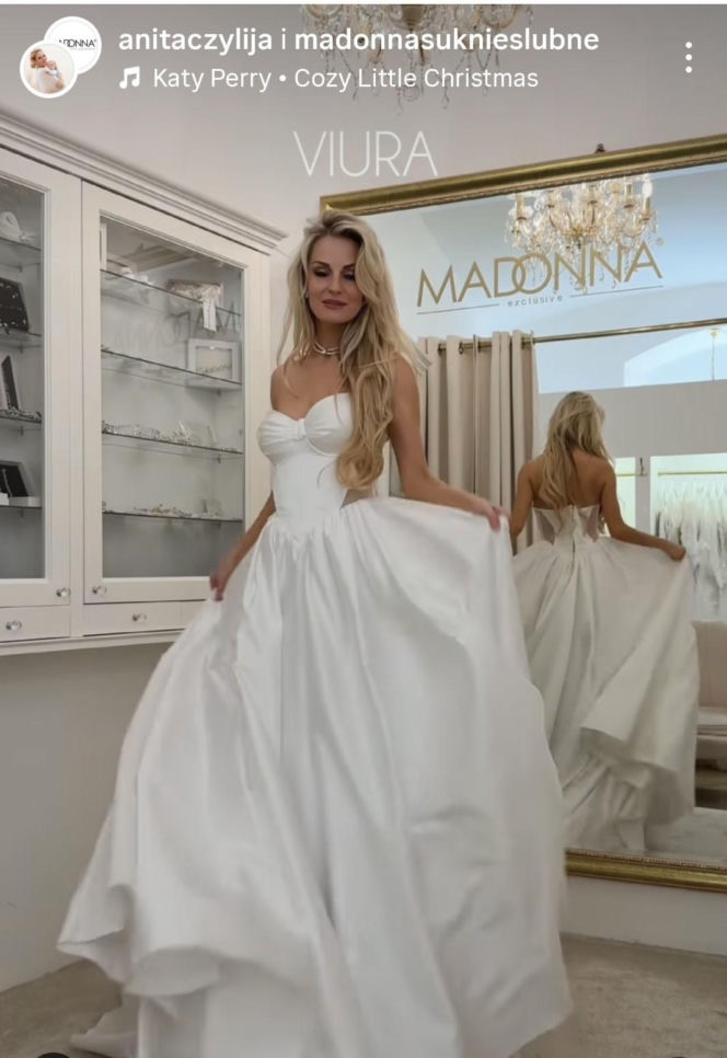 Ślub Anity i Adriana ze "ŚOPW" tuż-tuż. Panna młoda pokazała suknie ślubne