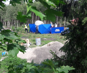 Zwłoki na budowie we wsi Dębczyno pod Białogardem
