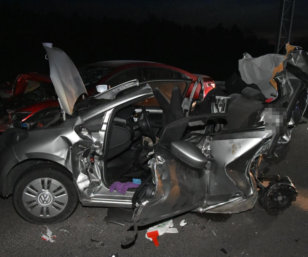 Wypadek na S19. Dwie osoby nie żyją. Kierowca mazdy był pijany