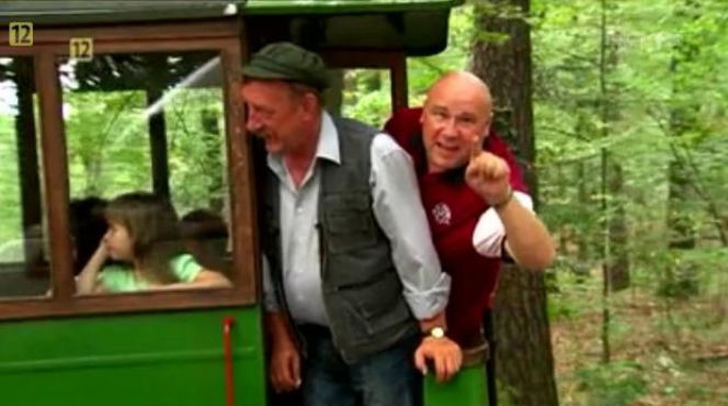 Ranczo 8 sezon. Solejuk (Sylwester Maciejewski), Hadziuk (Bogdan Kalus)