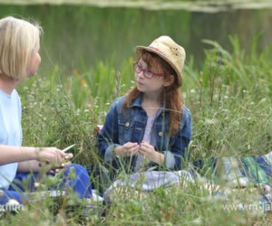 M jak miłość odcinek 1177. Ania (Weronika Wachowska), Marta (Dominika Ostałowska)