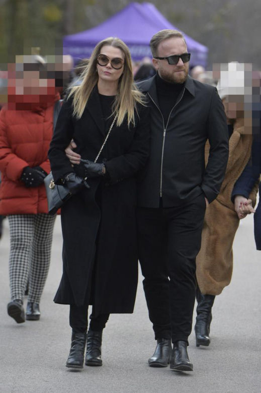 Pogrzeb Pawła Królikowskiego Powązki Wojskowe 