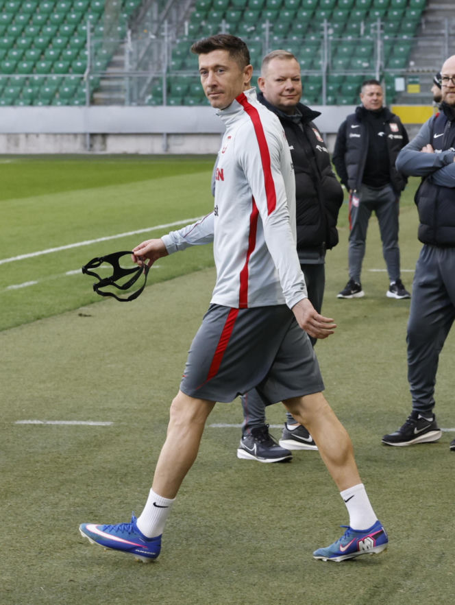 Trening reprezentacji Polski w Warszawie