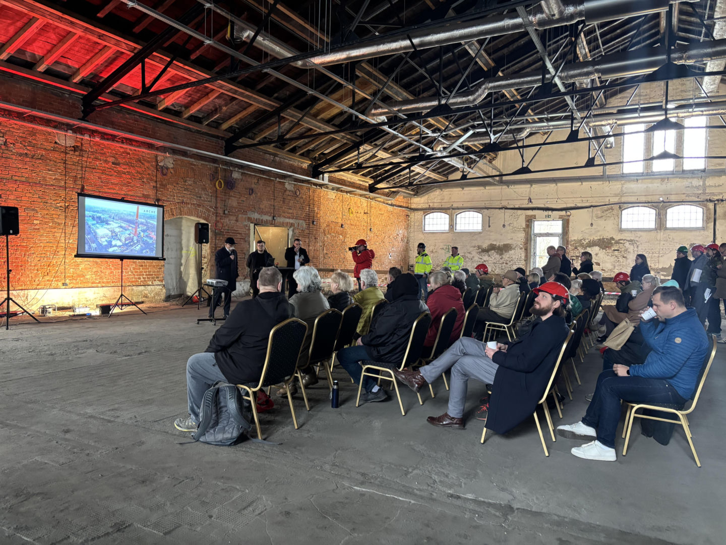 Spotkanie z mieszkańcami w Królewskiej Papierni