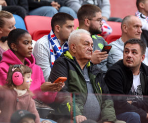 Górnik Zabrze - Lech Poznań: Zdjęcia kibiców i zawodników z meczu 8. kolejki PKO BP Ekstraklasy