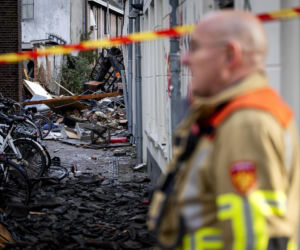 Dwa wybuchy i wielki pożar w centrum Utrechtu. Co najmniej jedna osoba ranna