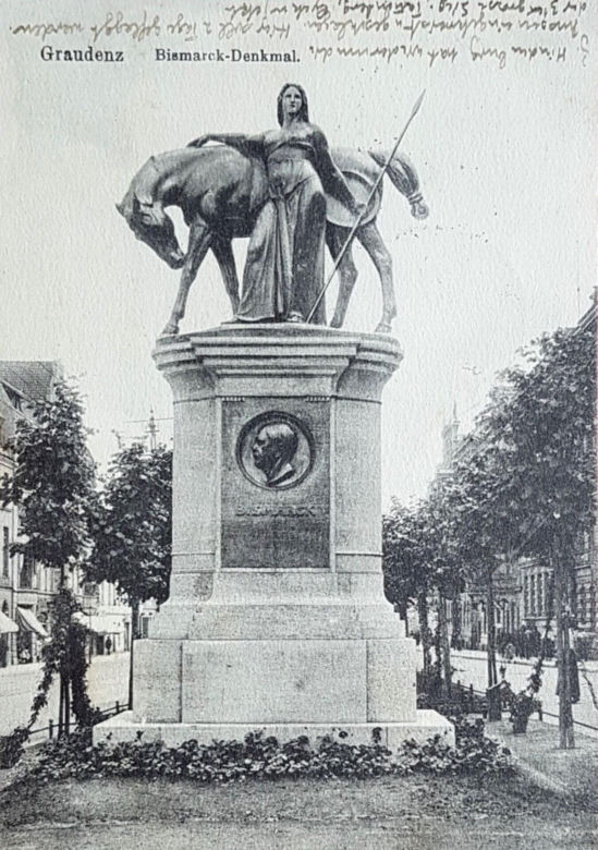 Pomnik Otto von Bismarcka w Grudziądzu