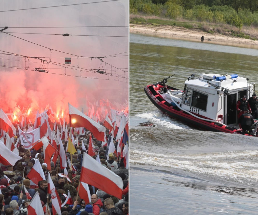 Marsz Niepodległości 2021. Rząd zamyka Wisłę przed narodowcami!