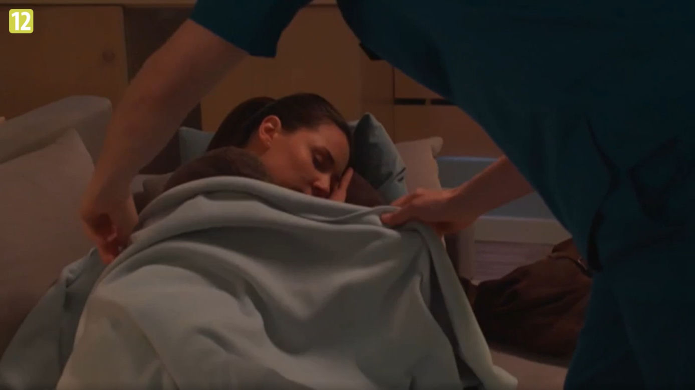 Na dobre i na złe. Michał (Mateusz Janicki), Olena Kosenko (Tetiana Malkova)