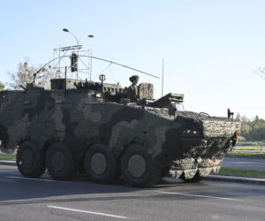 Próba generalna defilady wojskowej w Warszawie
