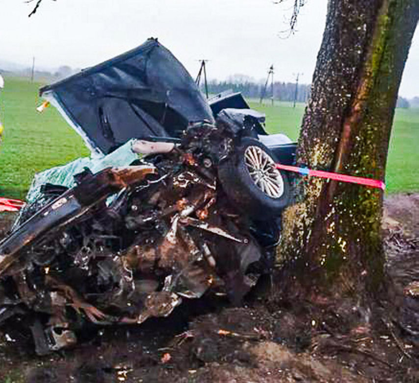 Tajemnicza śmierć kierowcy czarnego BMW. Arek wracał z pracy i zginął
