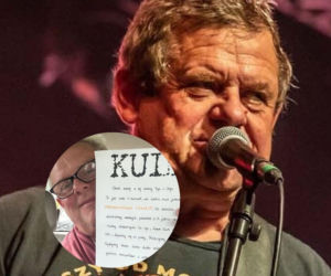 Kazik Staszewski podzielił się pięknym listem! Lider Kultu otrzymał go od wyjątkowych fanek