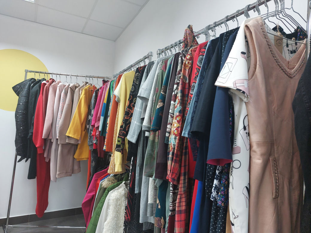 Butik charytatywny przy ul. Jankego 83 w Katowicach-Ochojcu