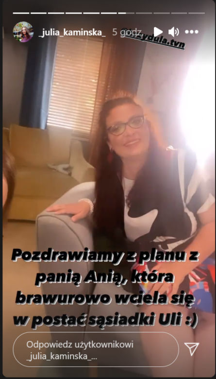 BrzydUla 2. Ula (Julia Kamińska), pani Ania