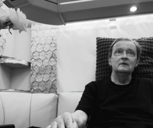 Jan Frycz na nagraniu Krzysztofa Skoniecznego
