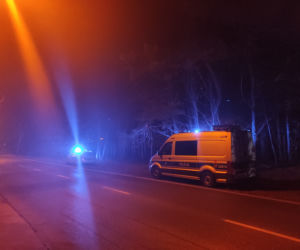 Nocna makabra w Radości. Rozczłonkowane ciało leży na torach