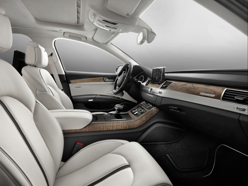 Audi A8 L - wnętrze
