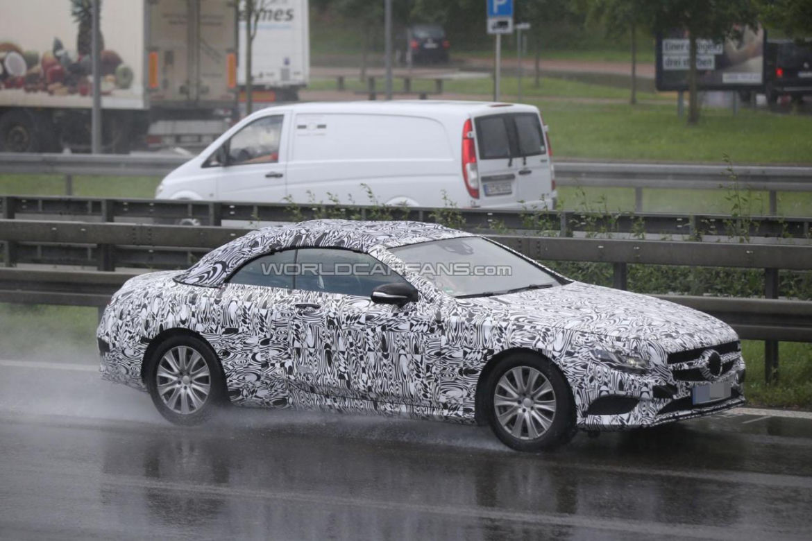 Mercedes Klasy S Cabrio - zdjęcia szpiegowskie