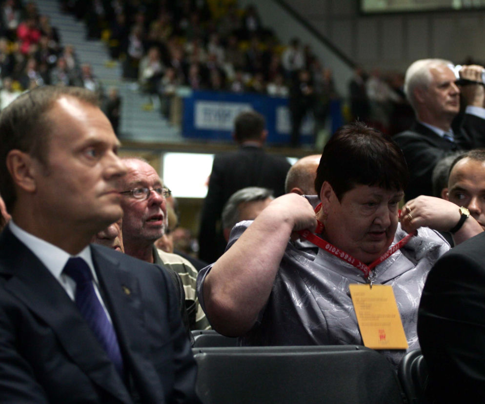 Henryka Krzywonos, Donald Tusk i Bronisław Komorowski 