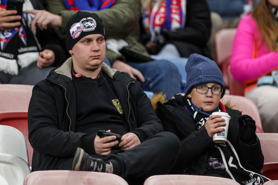 Górnik Zabrze - Wisła Płock, zdjęcia kibiców z meczu PKO BP Ekstraklasy