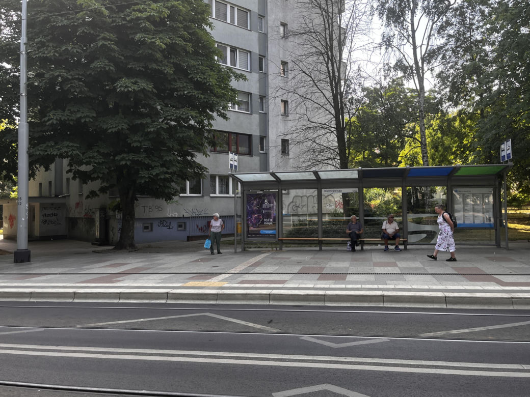 Przystanek w Szczecinie 