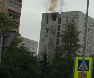 Pożar mieszkania na ul. Młyńskiej