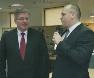 Bronisław Komorowski w redakcji Super Expressu i SE.pl