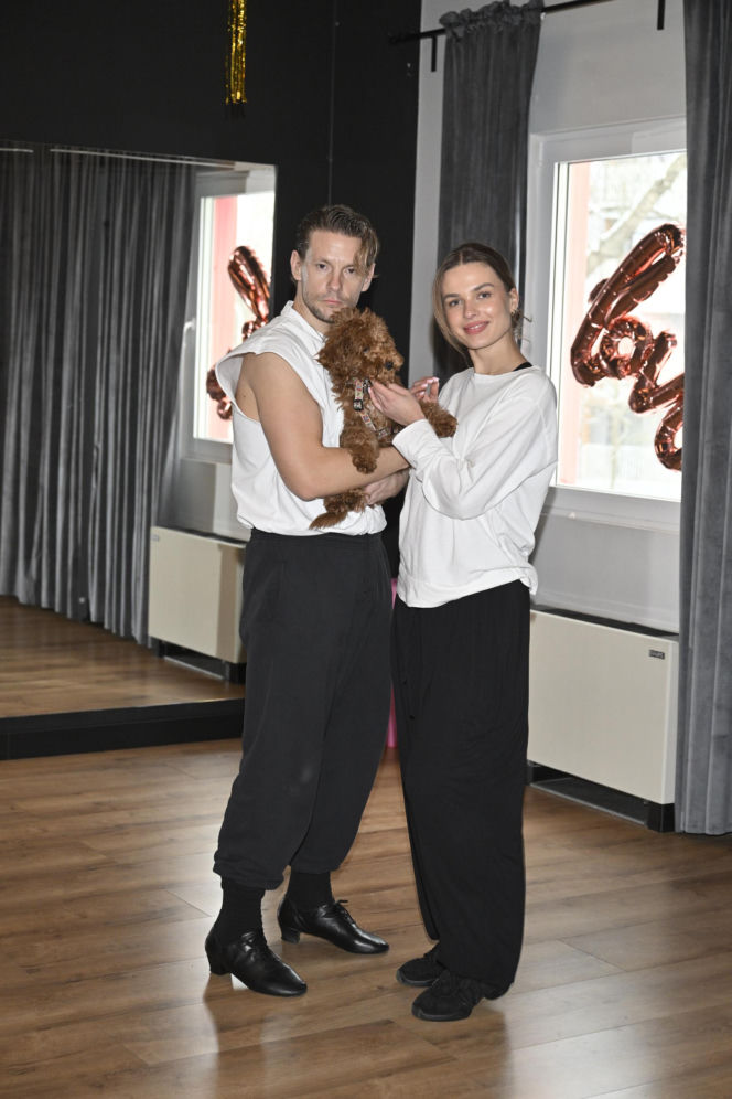 Sebastian Fabijański na probach do "Tańca z Gwiazdami"