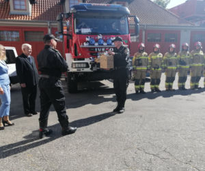 Strażacy będą rozdawać Słodziaki poszkodowanym dzieciom [ZDJĘCIA]