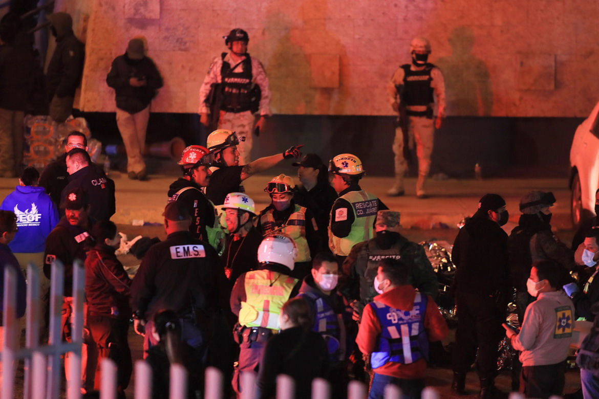 Pożar w Instytucie Migracji w Ciudad Juarez