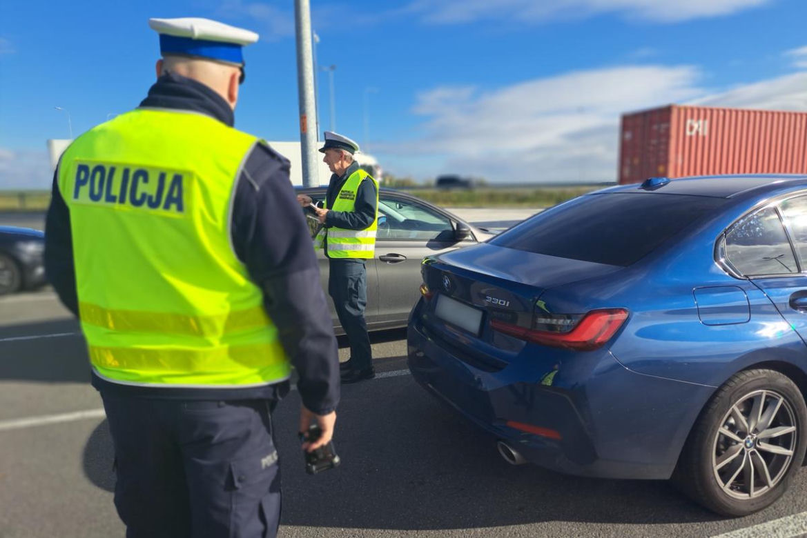 Wspólne patrole policjantów z Grudziądza i Świecia