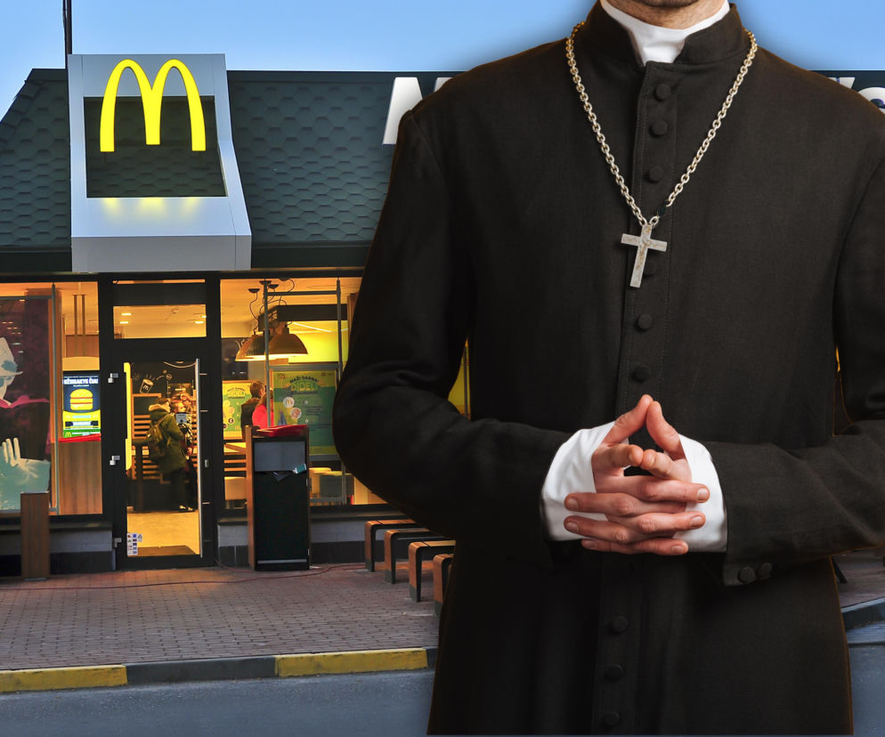 W środku nocy miał smaka na Maka i zrobił ten błąd! Ksiądz zatrzymany przez policję