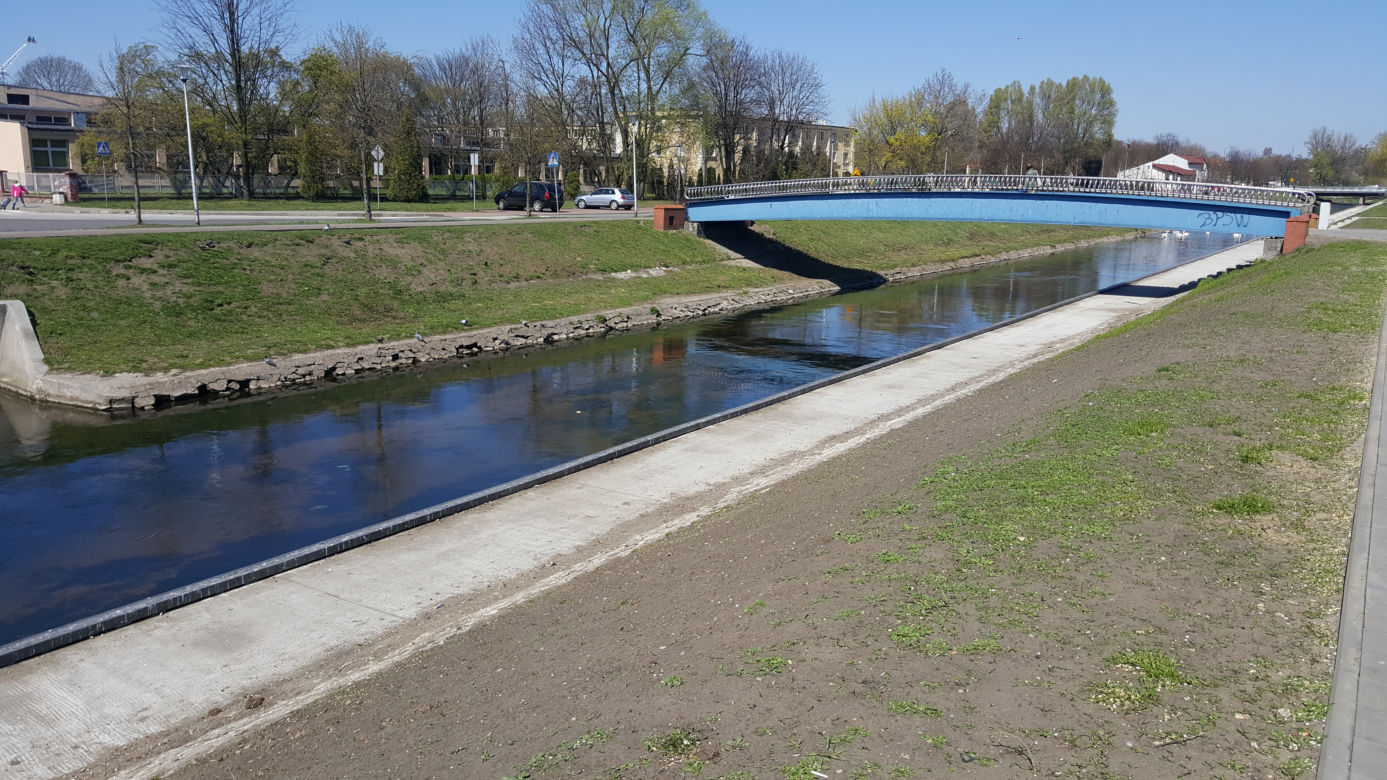 Bulwary Czarnej Przemszy w Będzinie