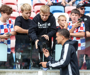 Górnik Zabrze - Lech Poznań: Zdjęcia kibiców i zawodników z meczu 8. kolejki PKO BP Ekstraklasy