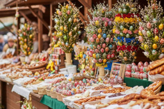 Jarmarki Wielkanocne 2026 w Warszawie i na Mazowszu. Gdzie kupić świąteczne przysmaki i ozdoby?