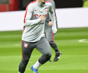 Trening reprezentacji Polski w Warszawie przed meczem z Albaną