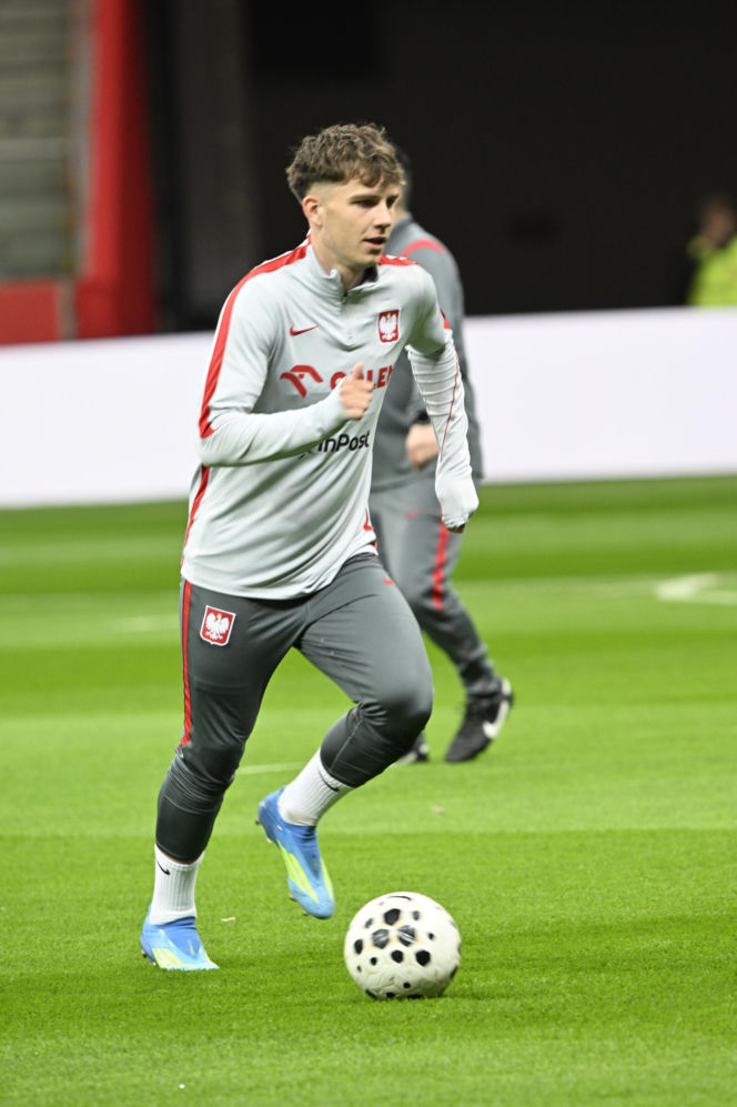 Trening reprezentacji Polski w Warszawie przed meczem z Albaną