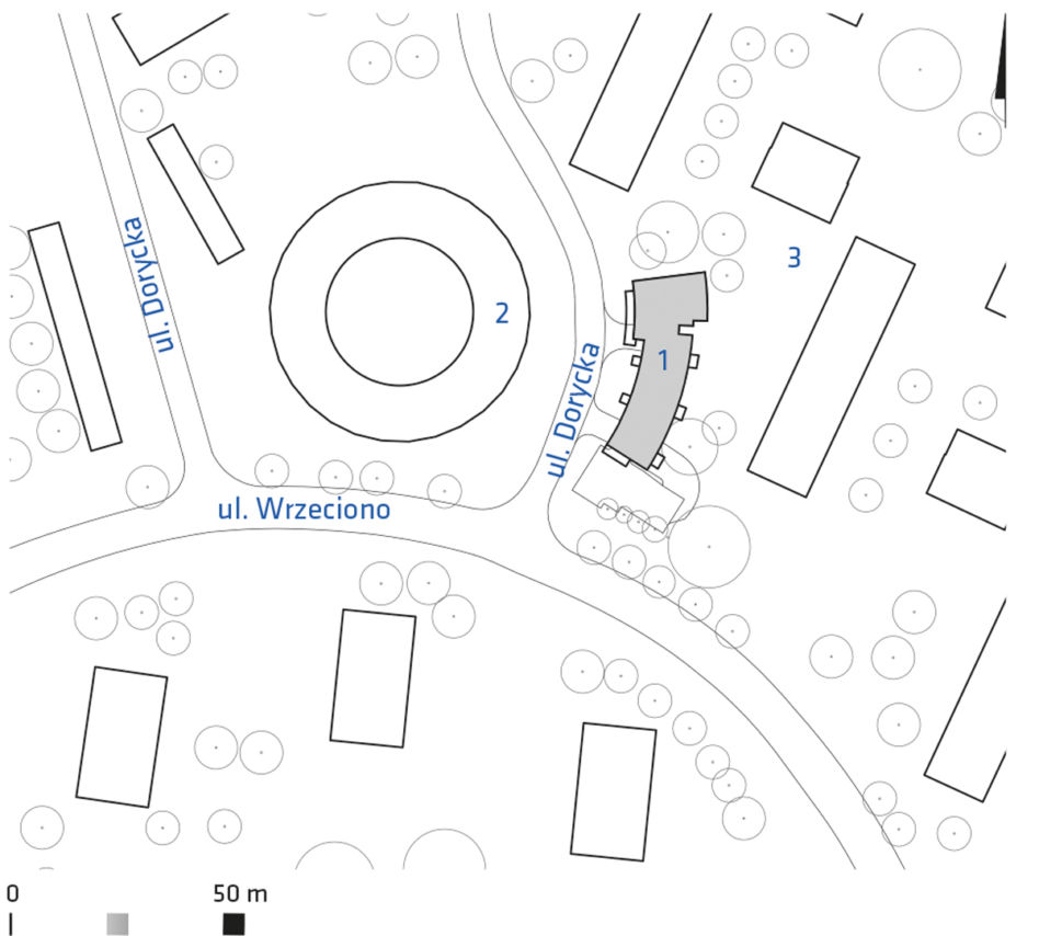Biały Dom na Bielanach w Warszawie 