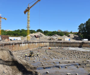 Budowa Fabryki Wody - czerwiec 2020