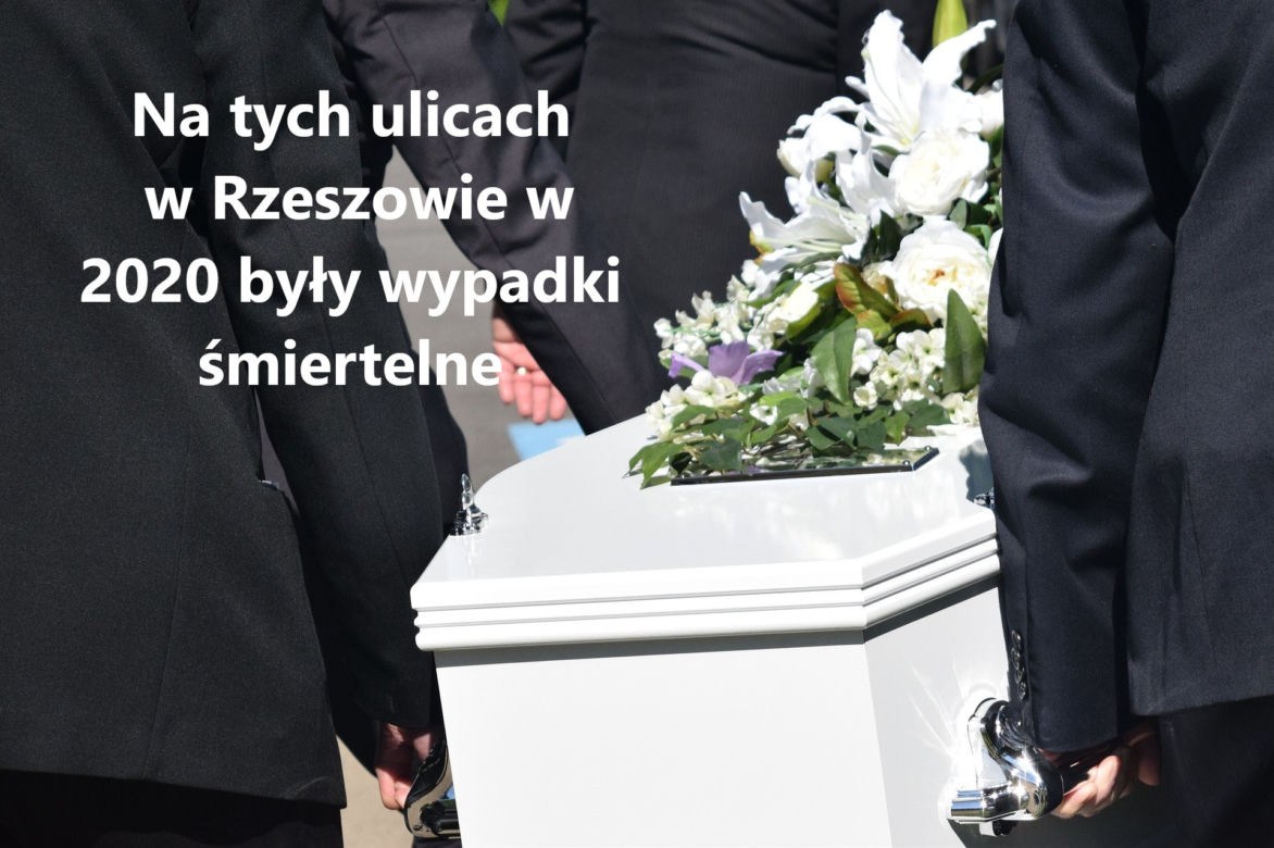 Wypadki śmiertelne na ulicach Rzeszowa