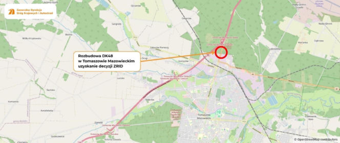 Rozbudowa DK48 w Tomaszowie Mazowieckim