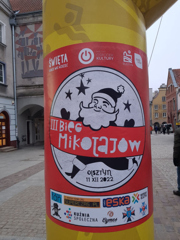 III Bieg Mikołajów w Olsztynie