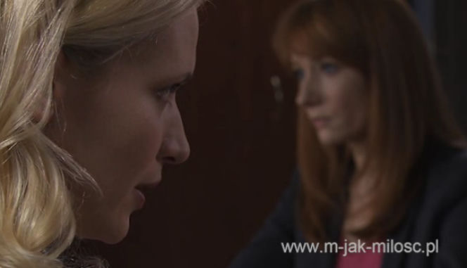 M jak miłość 1065 Paulina (Agnieszka Żulewska), Agnieszka (Magdalena Walach)