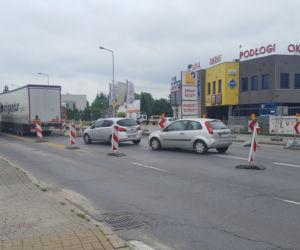 Trwa remont ulicy Krakowskiej w Tarnowie