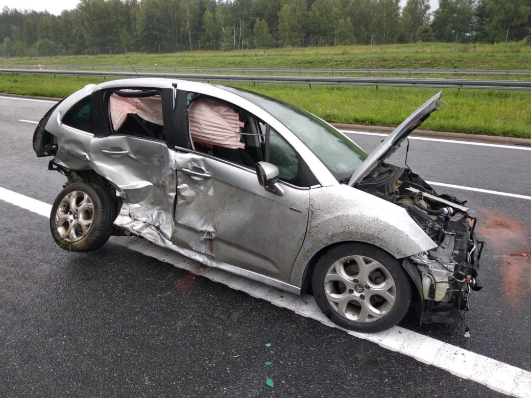 Pechowa seria na tarnowskim odcinku autostrady A4